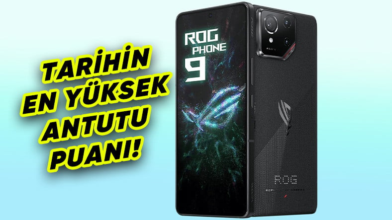 Performans Canavarı Geliyor! ASUS ROG Phone 9, AnTuTu’da Rekor Kırdı